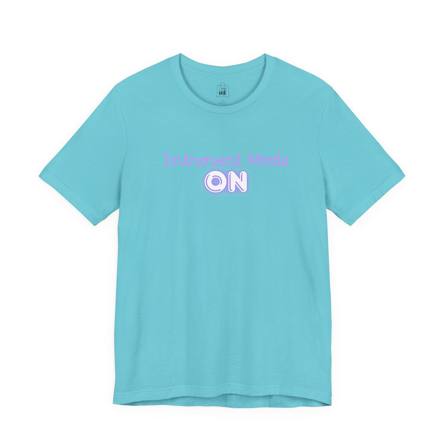 "Introvert Mode On!" 2 line profile Shirt