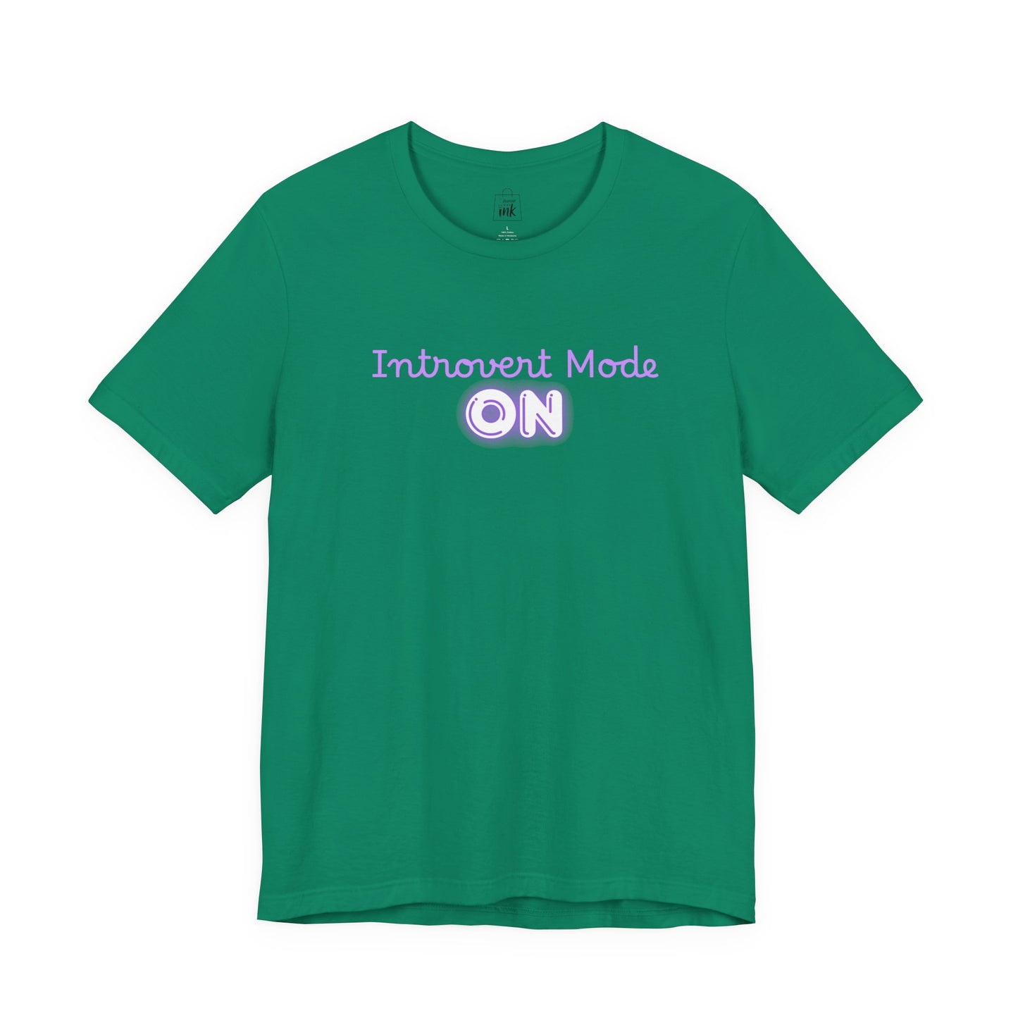 "Introvert Mode On!" 2 line profile Shirt