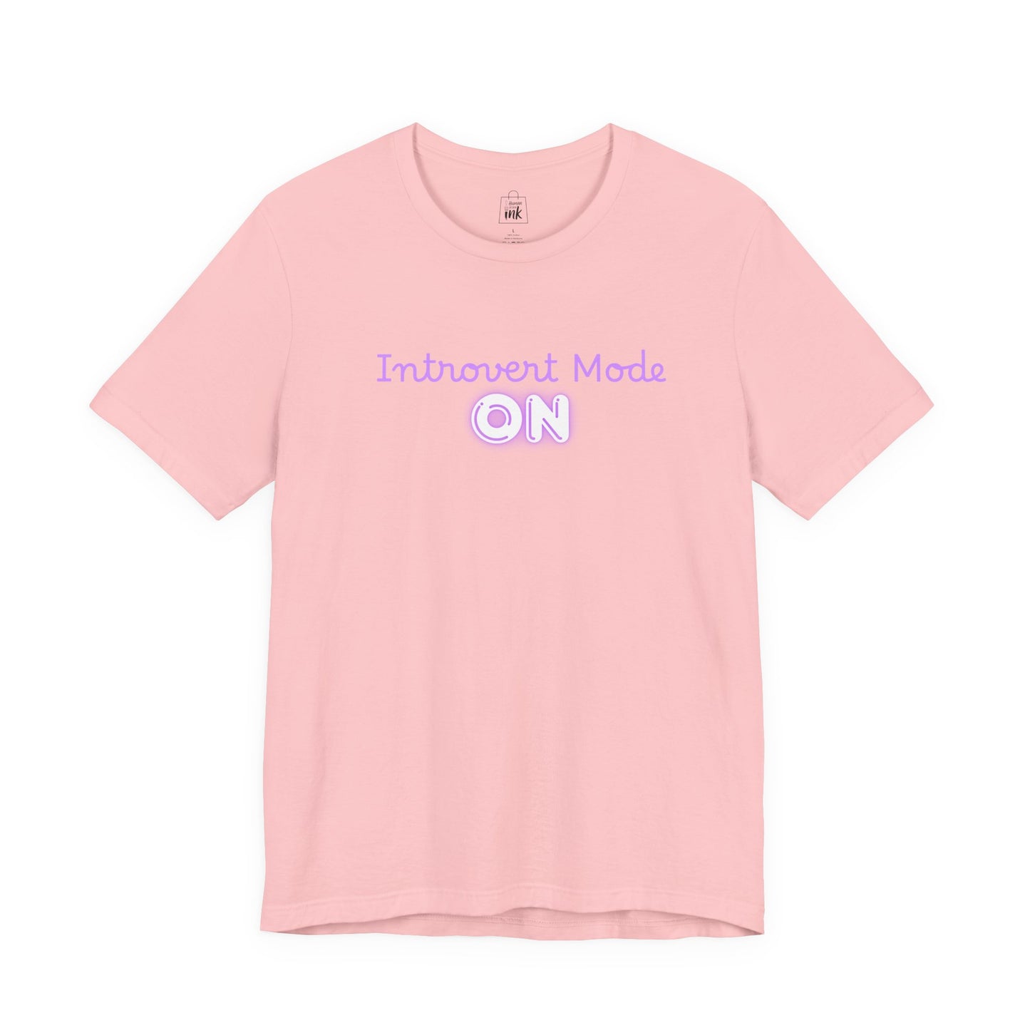 "Introvert Mode On!" 2 line profile Shirt