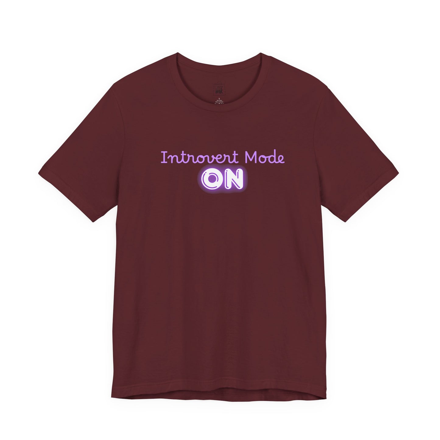 "Introvert Mode On!" 2 line profile Shirt