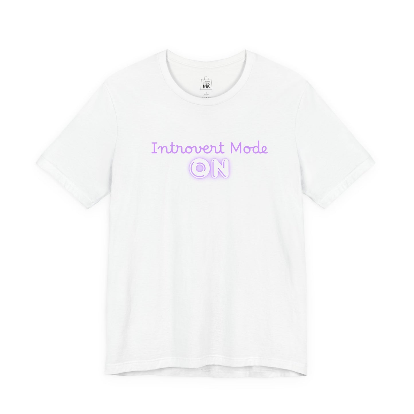 "Introvert Mode On!" 2 line profile Shirt