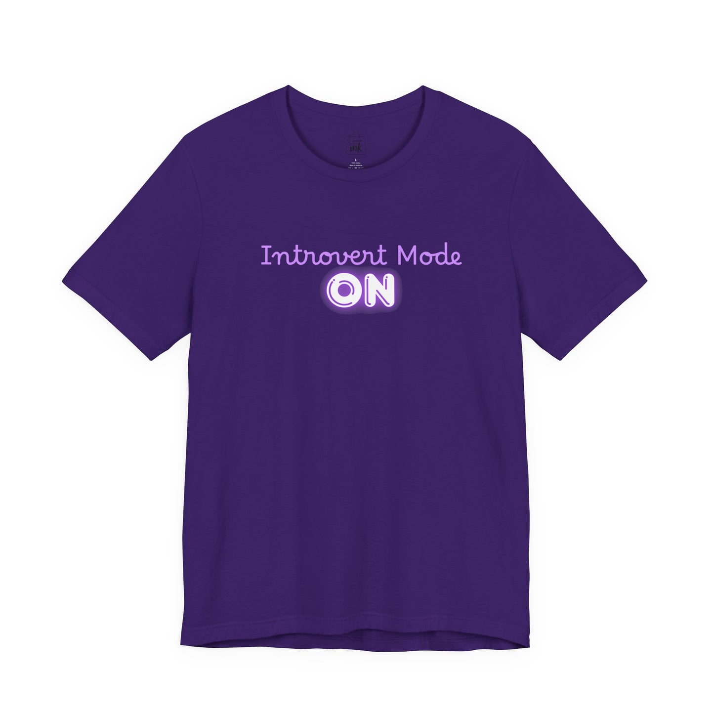 "Introvert Mode On!" 2 line profile Shirt