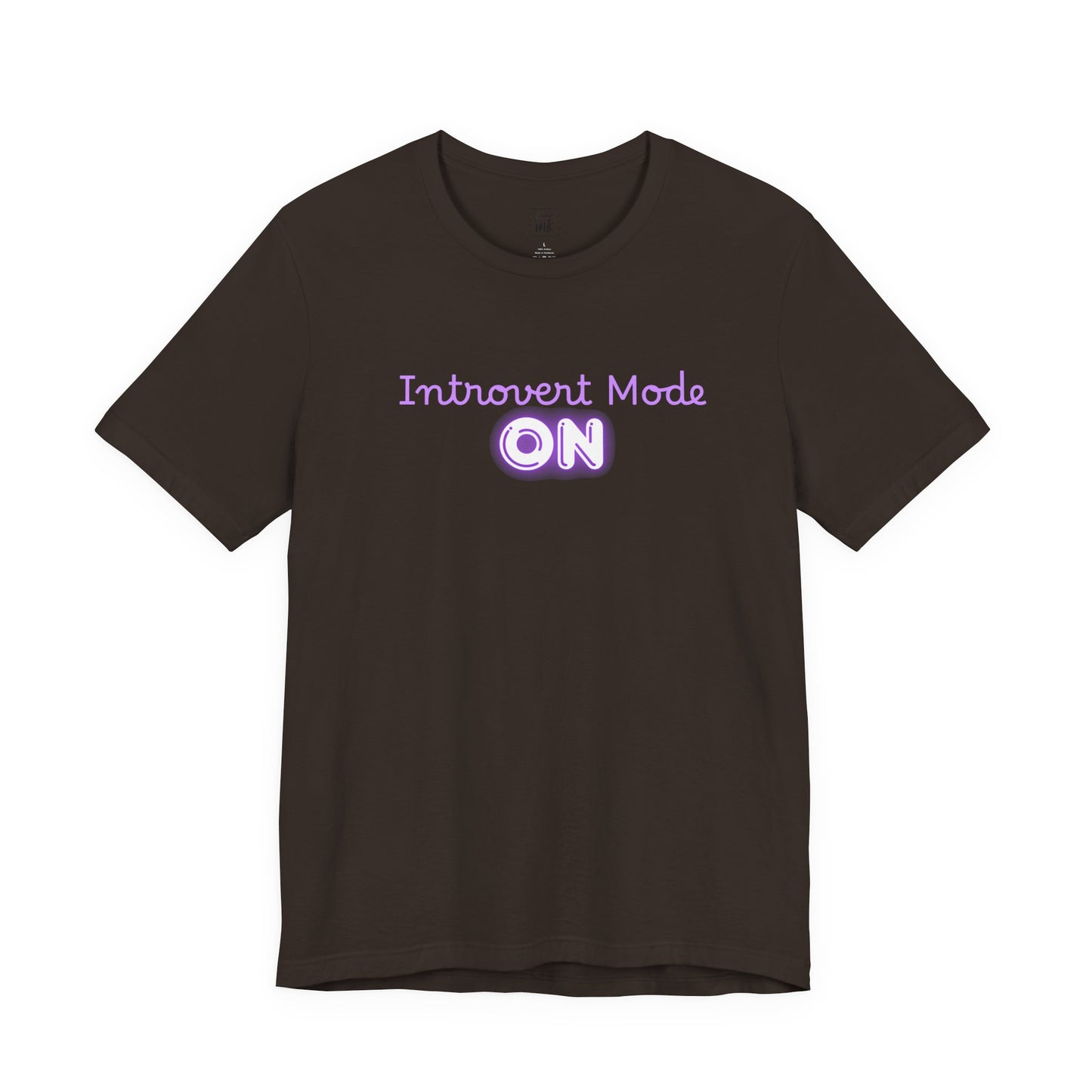 "Introvert Mode On!" 2 line profile Shirt